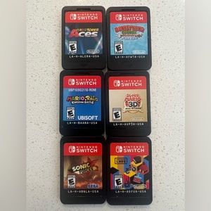 Nintendo Switch Games x 6